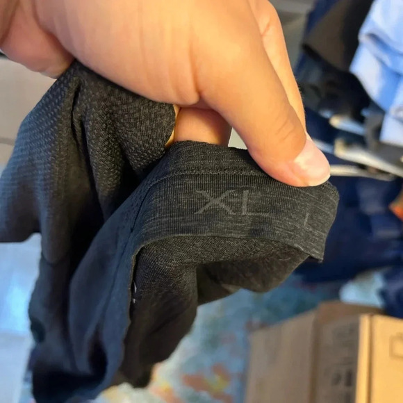Lululemon Charcoal Gray Performance Polo - Picture 3 of 4